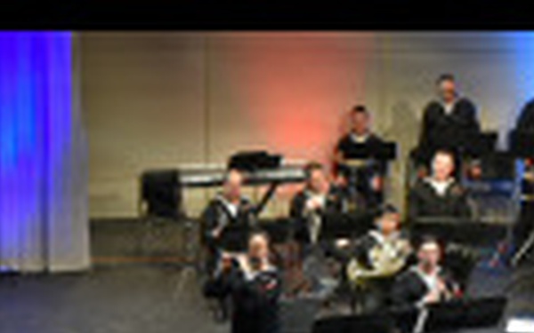 Navy Band Northeast performs for Vietnam Veterans Appreciation Event at Hanover High School in Hanover New Hampshire