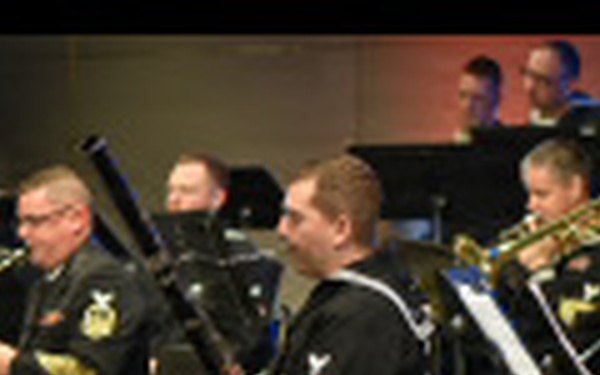 Navy Band Northeast performs for Vietnam Veterans Appreciation Event at Hanover High School in Hanover New Hampshire