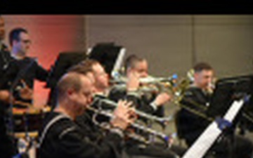 Navy Band Northeast performs for Vietnam Veterans Appreciation Event at Hanover High School in Hanover New Hampshire