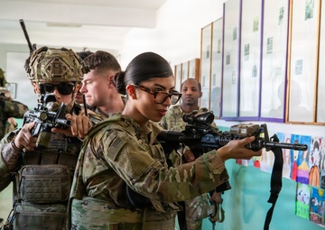 U.S. Soldiers Train with Lithuanian Allies During 91st Soft Launch in Utena