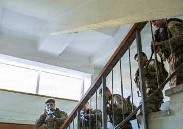 U.S. Soldiers Train with Lithuanian Allies During 91st Soft Launch in Utena