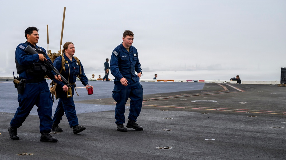 USS Theodore Roosevelt Sea and Anchor