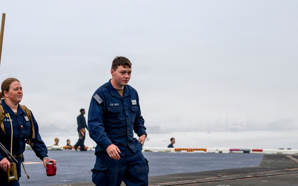 USS Theodore Roosevelt Sea and Anchor