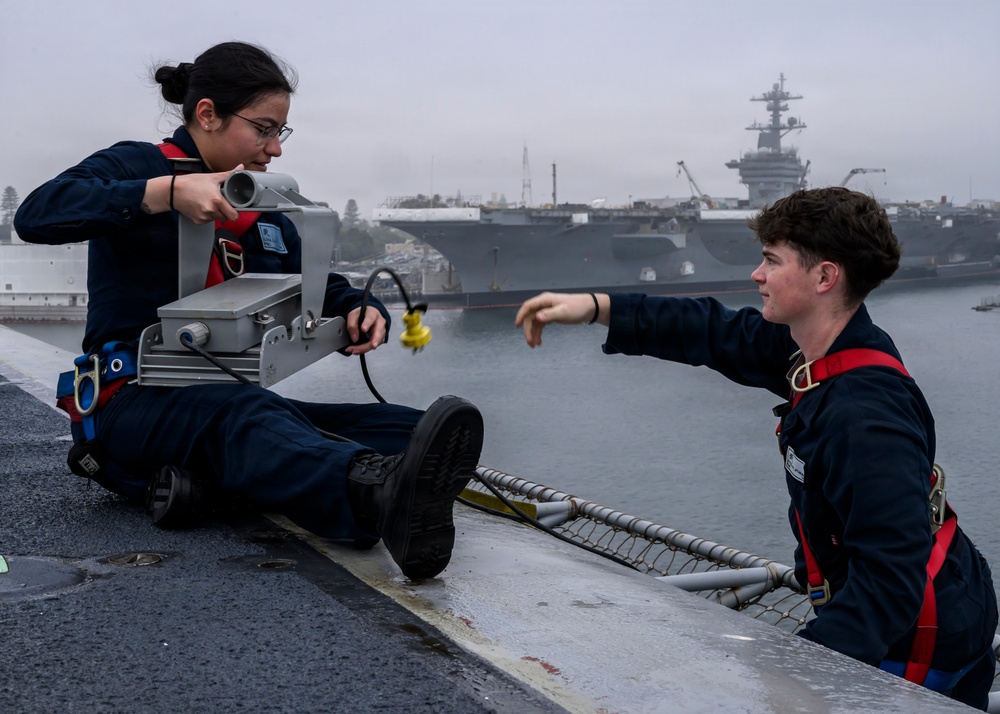 USS Theodore Roosevelt Sea and Anchor