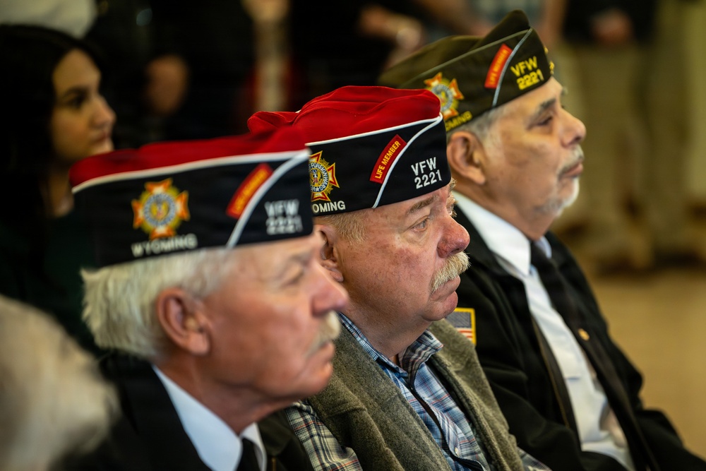 Wyoming leaders honor veterans across generations during statewide Welcome Home Day ceremonies