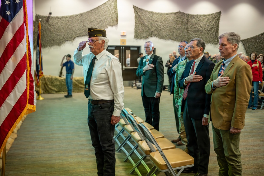 Wyoming leaders honor veterans across generations during statewide Welcome Home Day ceremonies