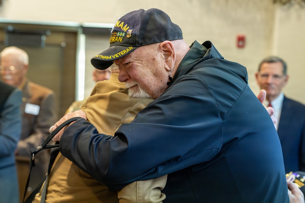 Wyoming leaders honor veterans across generations during statewide Welcome Home Day ceremonies
