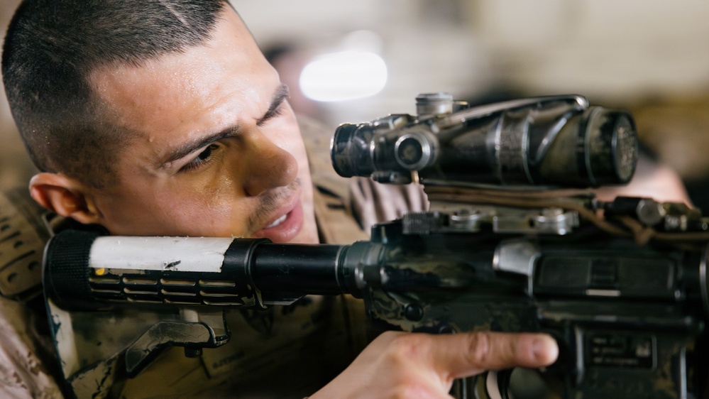11th MEU Marines Conduct Lance Corporal Leadership and Ethics Seminar Culminating PT Aboard USS Boxer