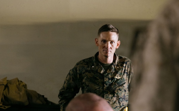 11th MEU Marines Conduct Lance Corporal Leadership and Ethics Seminar Culminating PT Aboard USS Boxer