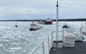 Coast Guard experiences ice-breaking delays on the St. Marys River