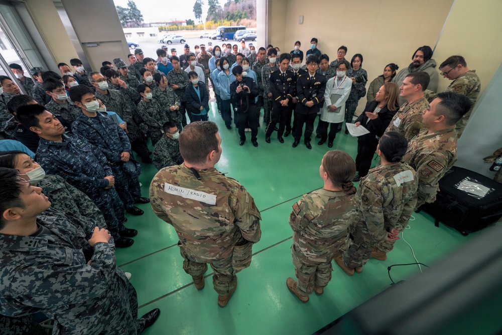 Yokota-based Ground Surgical Team demonstrates capabilities at Iruma AB