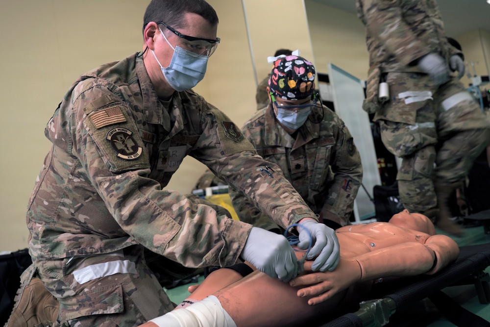 Yokota-based Ground Surgical Team demonstrates capabilities at Iruma AB