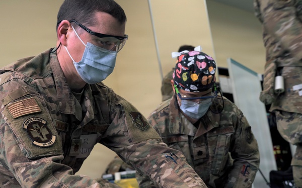 Yokota-based Ground Surgical Team demonstrates capabilities at Iruma AB