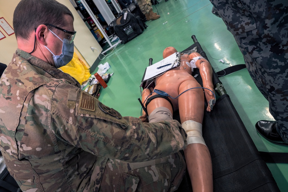 Yokota-based Ground Surgical Team demonstrates capabilities at Iruma AB