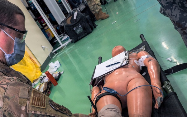 Yokota-based Ground Surgical Team demonstrates capabilities at Iruma AB