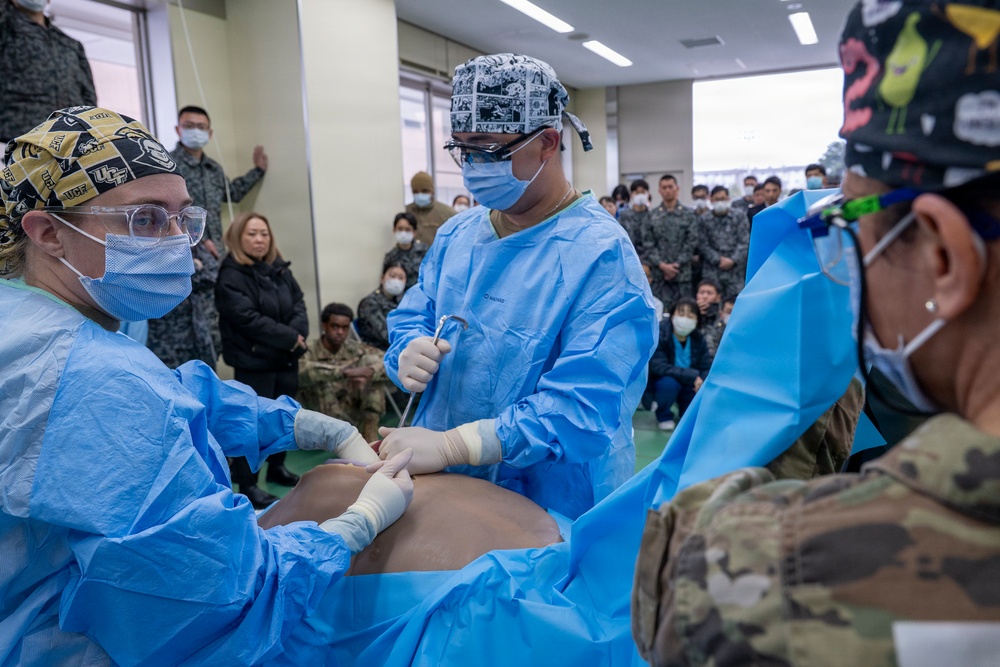 Yokota-based Ground Surgical Team demonstrates capabilities at Iruma AB