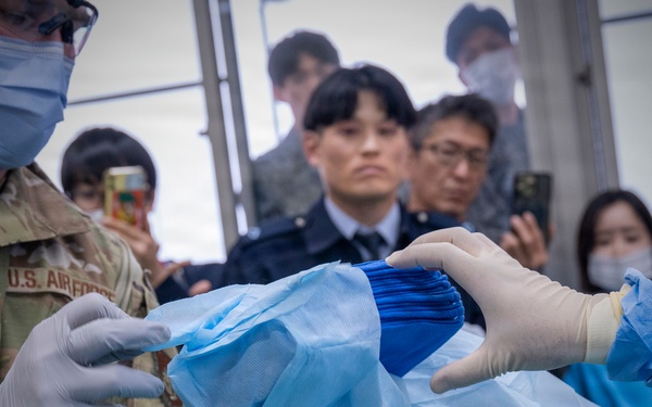 Yokota-based Ground Surgical Team demonstrates capabilities at Iruma AB
