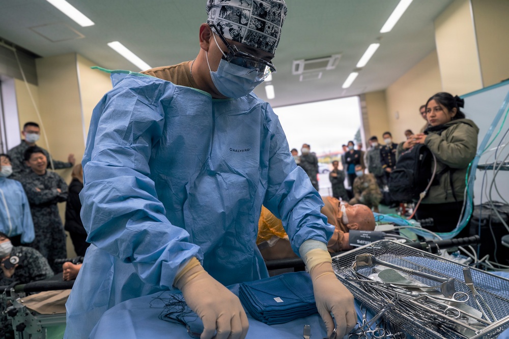 Yokota-based Ground Surgical Team demonstrates capabilities at Iruma AB