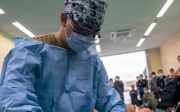 Yokota-based Ground Surgical Team demonstrates capabilities at Iruma AB