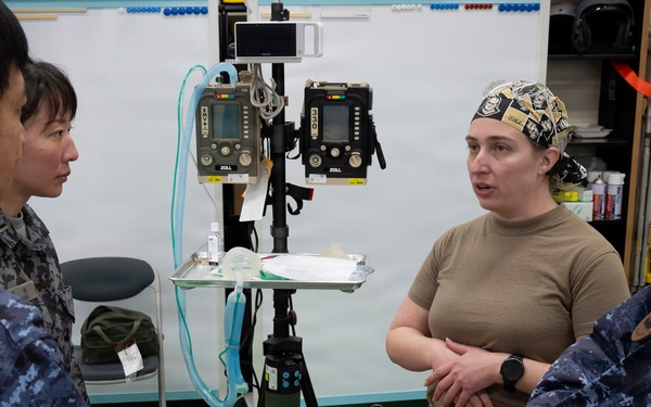 Yokota-based Ground Surgical Team demonstrates capabilities at Iruma AB