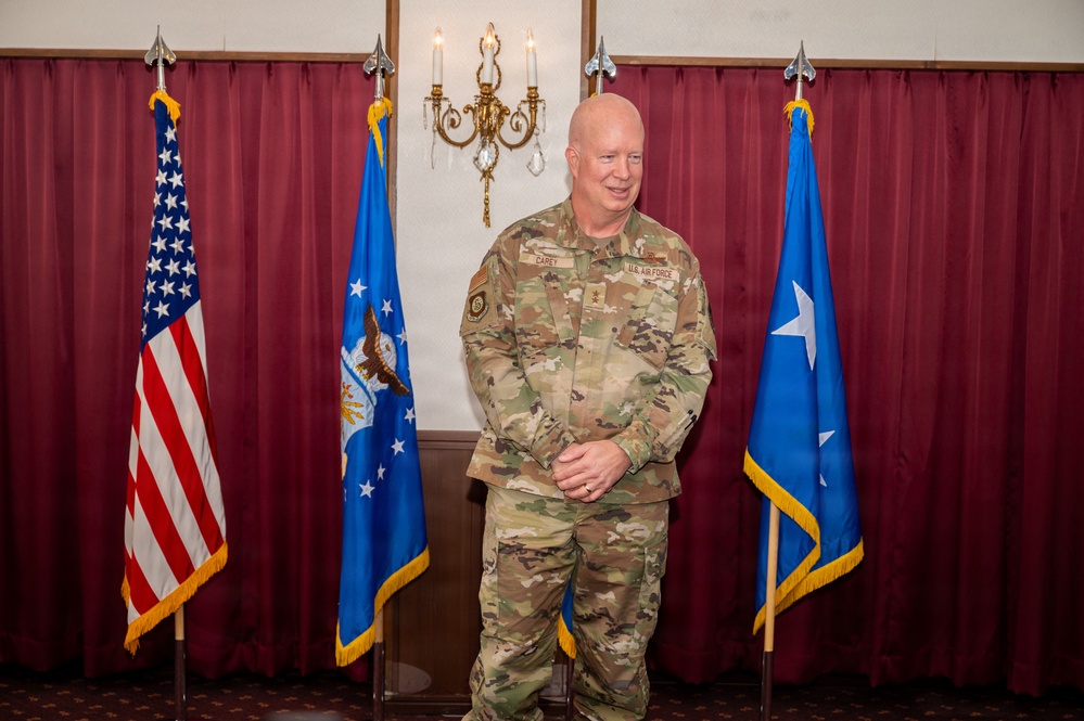 5AF commander Lt. Gen. Carey promotion ceremony