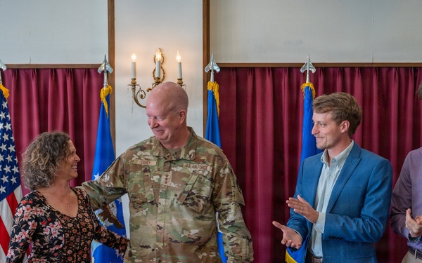 5AF commander Lt. Gen. Carey promotion ceremony