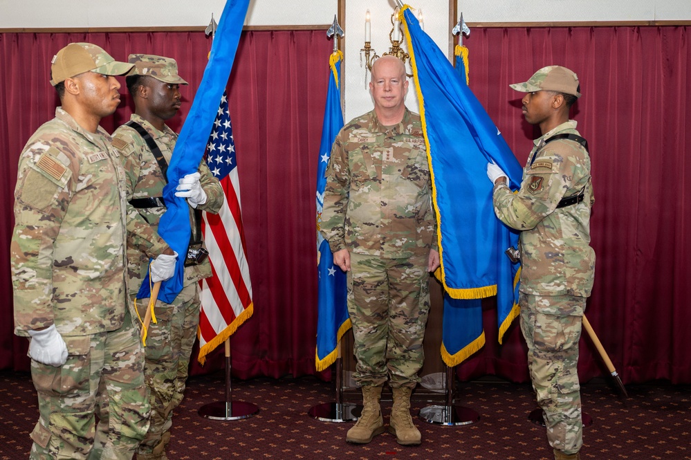 5AF commander Lt. Gen. Carey promotion ceremony