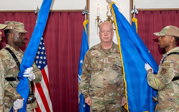 5AF commander Lt. Gen. Carey promotion ceremony