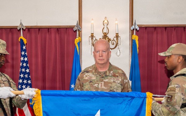 5AF commander Lt. Gen. Carey promotion ceremony