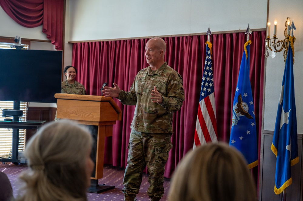 5AF commander Lt. Gen. Carey promotion ceremony