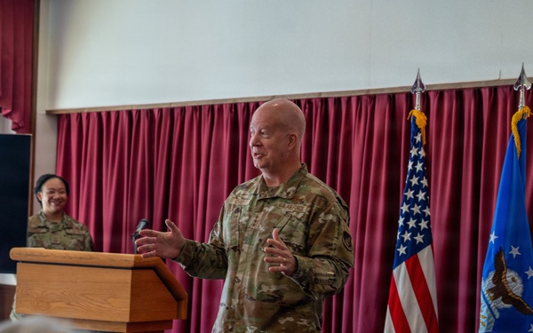 5AF commander Lt. Gen. Carey promotion ceremony