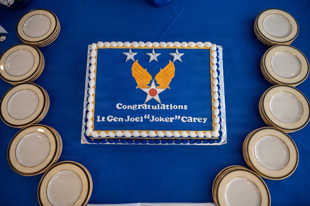 5AF commander Lt. Gen. Carey promotion ceremony