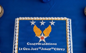 5AF commander Lt. Gen. Carey promotion ceremony