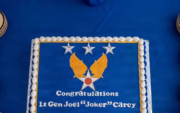 5AF commander Lt. Gen. Carey promotion ceremony