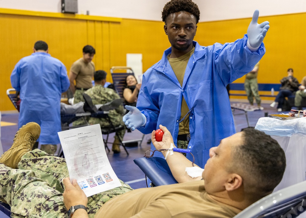 USNH Yokosuka, ASBBC Okinawa Strengthen Indo-Pacific Readiness with 2026 Blood Drive