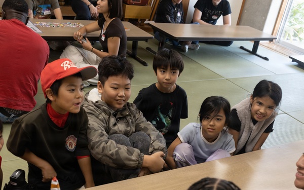 MAG-36 Marines visit local community center