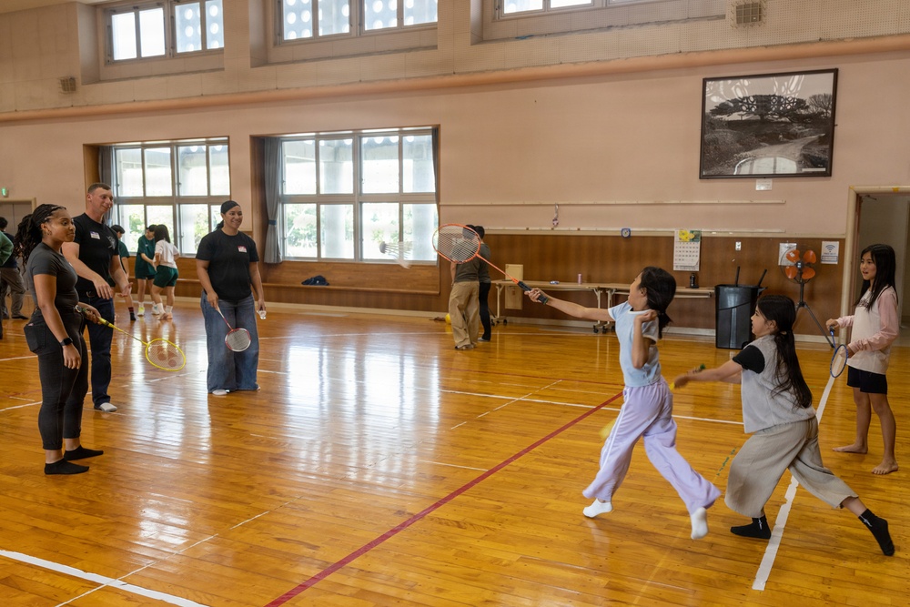 MAG-36 Marines visit local community center
