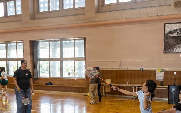 MAG-36 Marines visit local community center