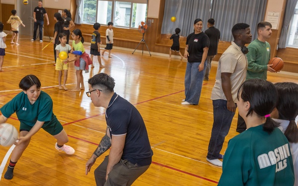 MAG-36 Marines visit local community center