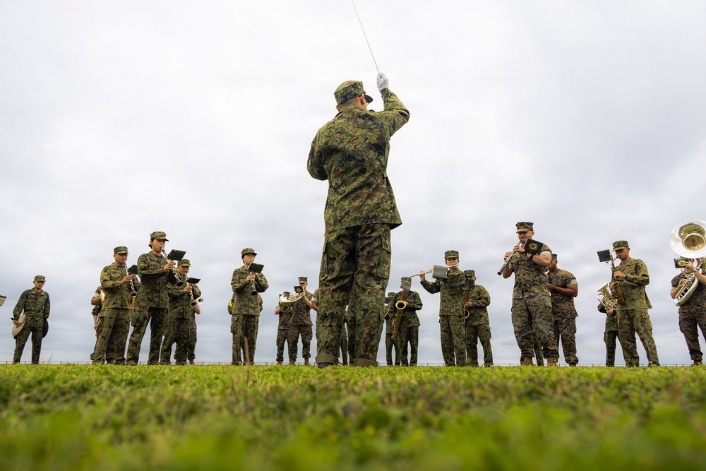 III MEF, JGSDF Bands Prepare for Camp Yonaguni 10th Anniversary Joint Performance