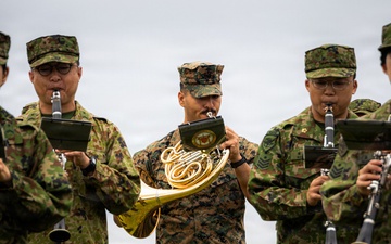 III MEF, JGSDF Bands Prepare for Camp Yonaguni 10th Anniversary Joint Performance