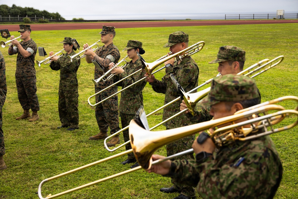 III MEF, JGSDF Bands Prepare for Camp Yonaguni 10th Anniversary Joint Performance