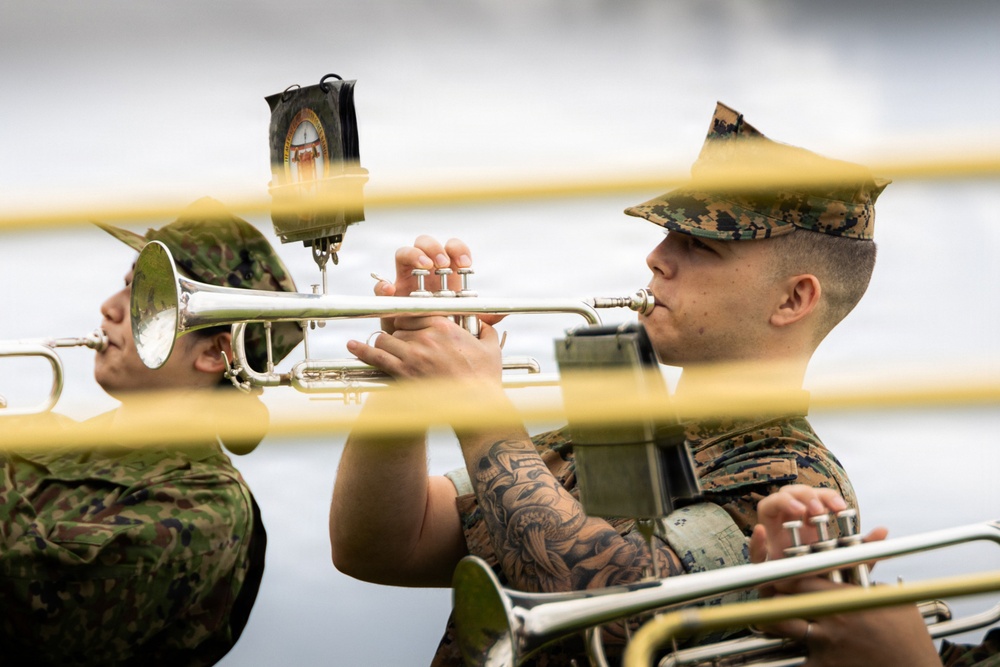 III MEF, JGSDF Bands Prepare for Camp Yonaguni 10th Anniversary Joint Performance