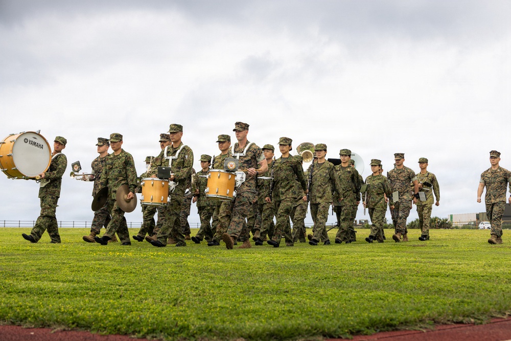 III MEF, JGSDF Bands Prepare for Camp Yonaguni 10th Anniversary Joint Performance