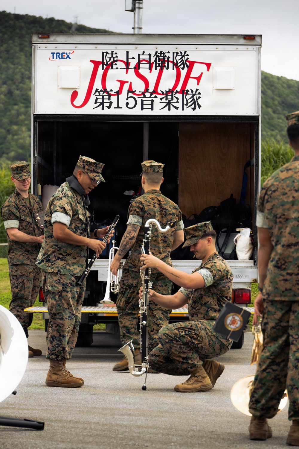 III MEF, JGSDF Bands Prepare for Camp Yonaguni 10th Anniversary Joint Performance