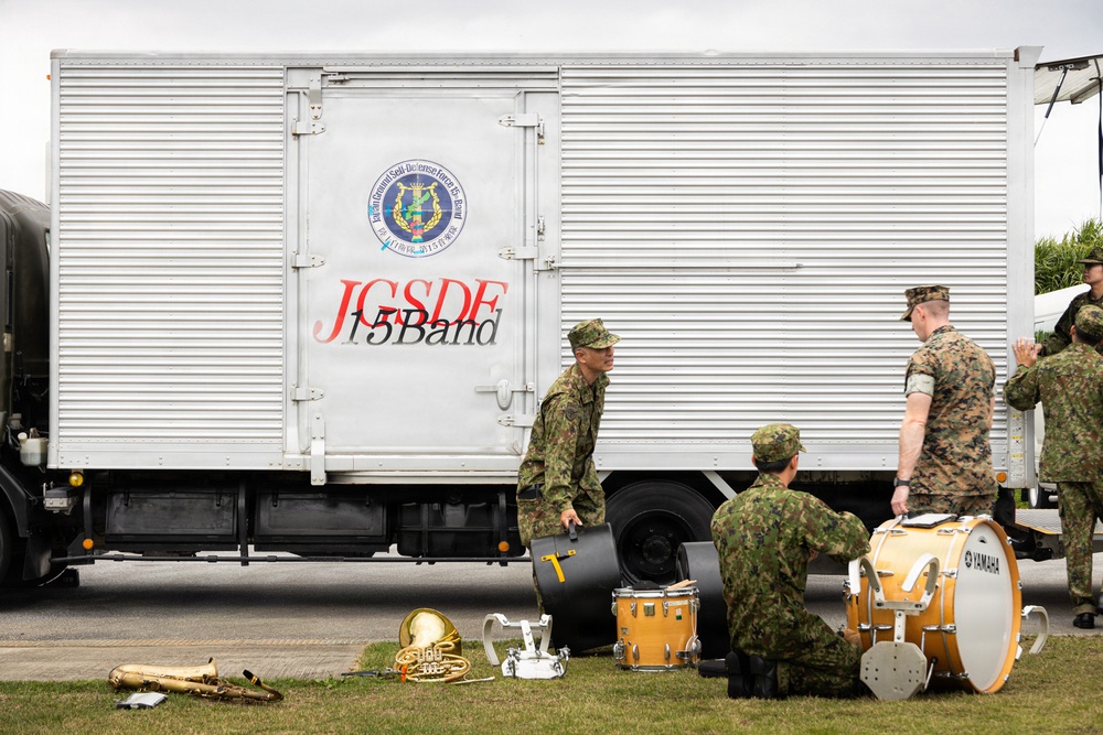 III MEF, JGSDF Bands Prepare for Camp Yonaguni 10th Anniversary Joint Performance