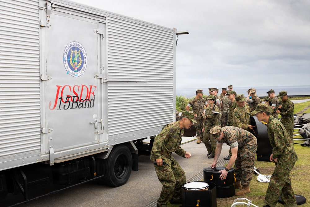 III MEF, JGSDF Bands Prepare for Camp Yonaguni 10th Anniversary Joint Performance