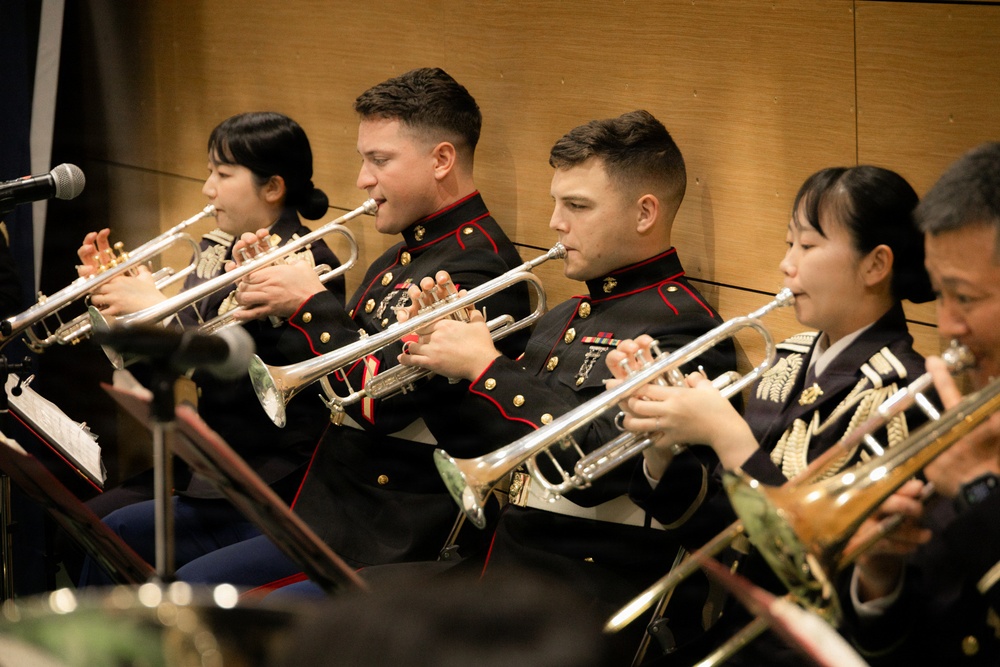 III MEF, JGSDF Bands Mark Camp Yonaguni 10th Anniversary with Joint Performance
