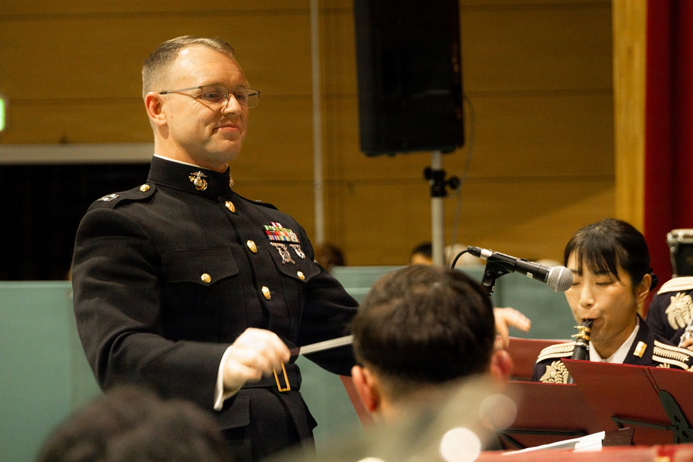 III MEF, JGSDF Bands Mark Camp Yonaguni 10th Anniversary with Joint Performance