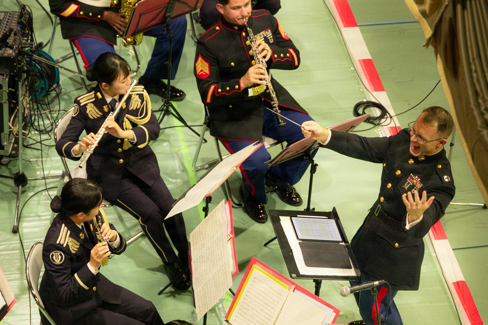 III MEF, JGSDF Bands Mark Camp Yonaguni 10th Anniversary with Joint Performance